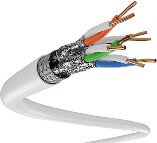 Bridge Cable S/FTP Cat.6 (Gigabit) Καλώδιο Δικτύου Ethernet χωρίς ακροδέκτες 305m