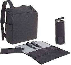 Laessig Wickeltasche-Wickelrucksack Gray