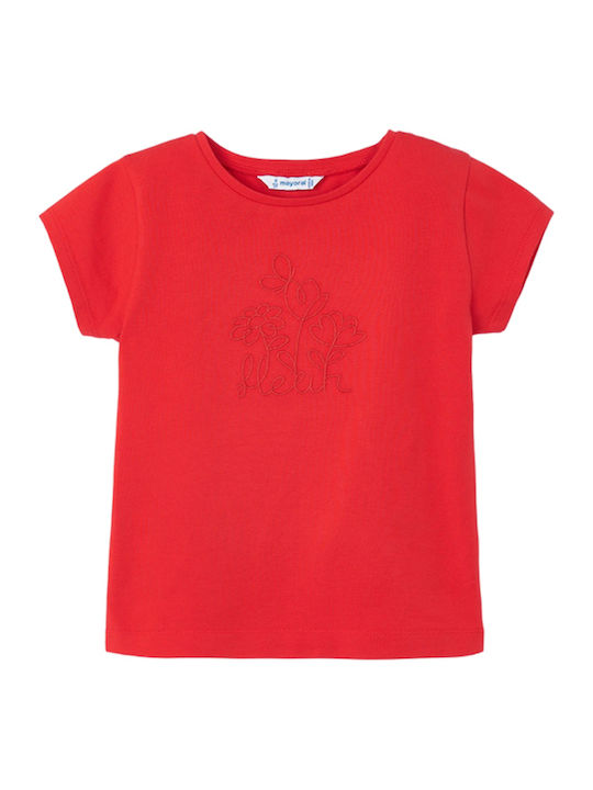 Mayoral Παιδικό T-shirt Κόκκινο