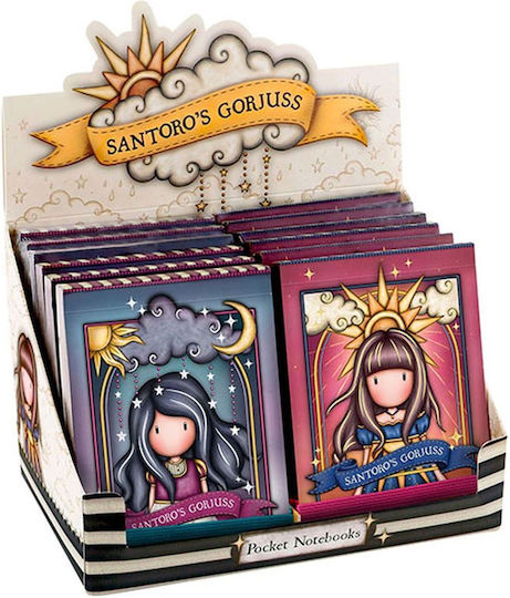 Santoro Heft Geregelt Little Storm Cloud 1Stück (Μverschiedene Designs/Farben)