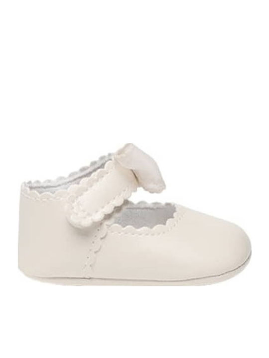 Mayoral Baby Ballerinas White