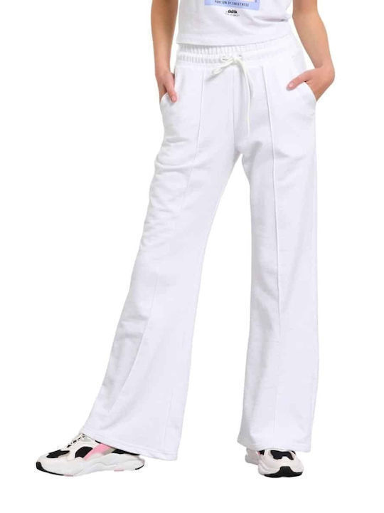 BodyTalk Pantaloni de trening pentru femei Alb