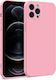Umschlag Rückseite Silikon 1.2mm Rosa (Nokia C31Realme C31)