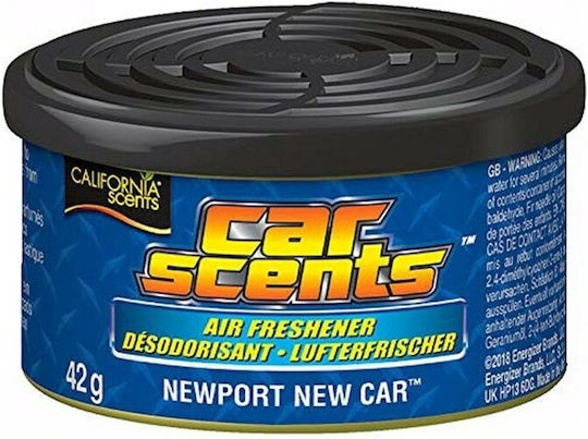 California Scents Αρωματική Κονσέρβα Κονσόλας/Ταμπλό Αυτοκινήτου New Car