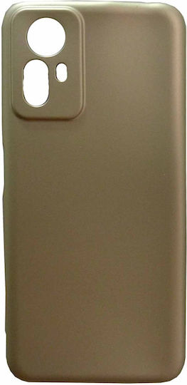 SiiPro Soft Back Cover Metallic 2mm Gold (Redmi Note 12S)
