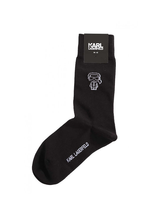 Karl Lagerfeld Herren Socken Schwarz 1Pack