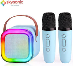 Skysonic Ηχείο Karaoke με Ασύρματα Μικρόφωνα K8 Skysonic Ηχείο Karaoke με Ασύρματα Μικρόφωνα K8