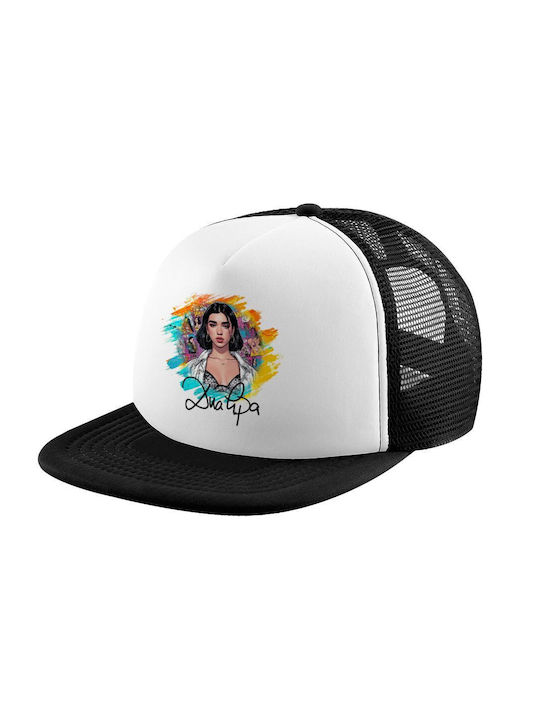 Koupakoupa Kids' Hat Jockey Fabric Dua Lipa Black