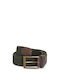 Barbour Men's Fabric Webbing Belt Belt Khaki