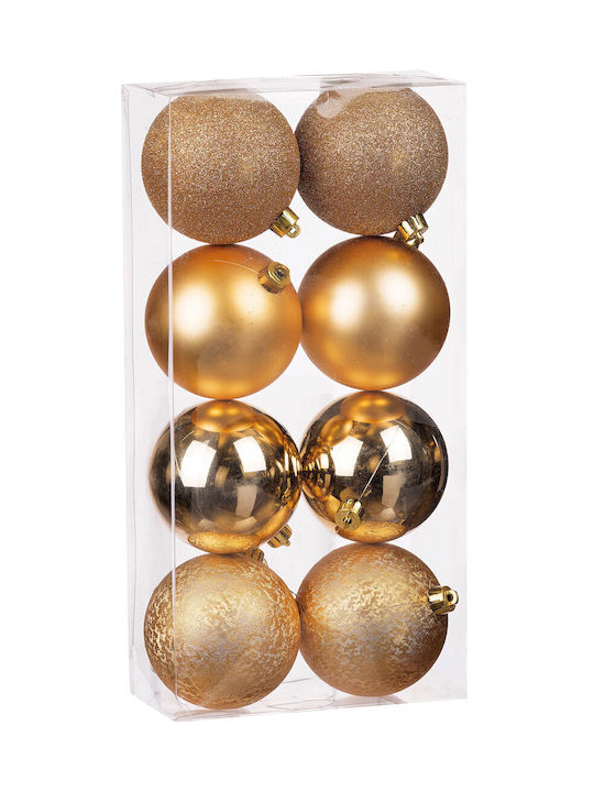 Christmas Ornament Gold 8cm