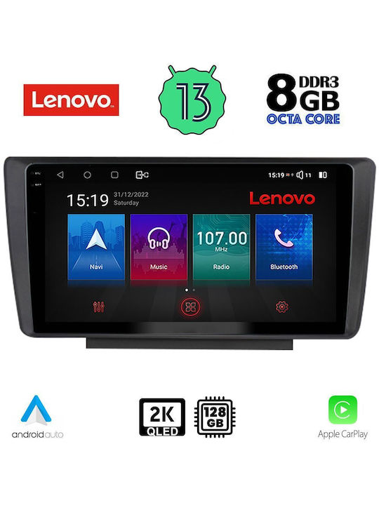 Lenovo Car Audio System for Skoda Octavia 2005-2012 (Bluetooth/USB/AUX/WiFi/GPS/Apple-Carplay/Android-Auto) with Touch Screen 9"