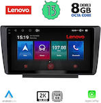 Lenovo Sistem Audio Auto pentru Skoda Octavia 2005-2012 (Bluetooth/USB/AUX/WiFi/GPS/Apple-Carplay/Android-Auto) cu Ecran Tactil 9"