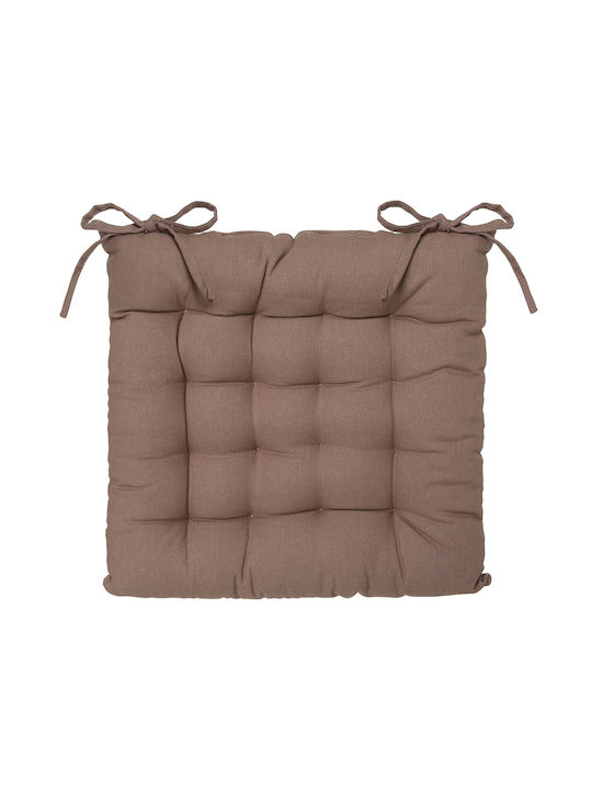 Spitishop Gartenstuhlkissen A-s Cot Taupe 38x38cm.