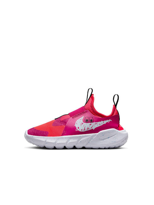 Flex Runner 2 Kids Sports Shoes Running Slip-On Fuchsia