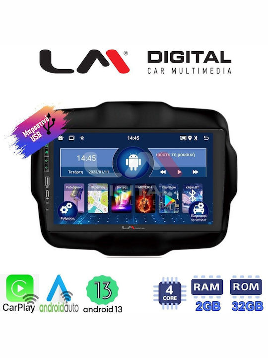 LM Digital Auto-Audiosysteme für Jeep Rebell 2014 Bluetooth USB Eingebautes Wi-Fi GPS LM ZA4952 Notenblätter