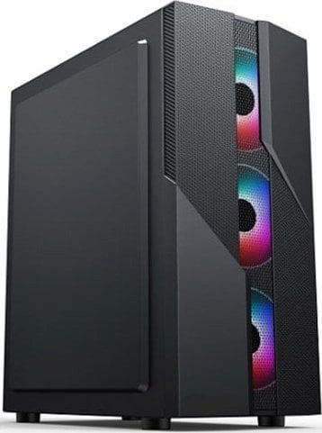 Bandit Carcasă PC Gaming Middle Tower cu Sistem Iluminare RGB Neagră
