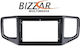 DIN Fascia Panels 2 Din & Wiring Compatible with Screen 9" for Volkswagen Amarok 2017-2022