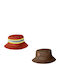 Brixton Fabric Men's Hat Bucket Style Brown