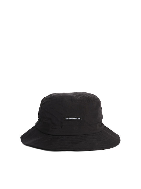 Emerson Текстилна Мъжка Шапка Тип Bucket Черна