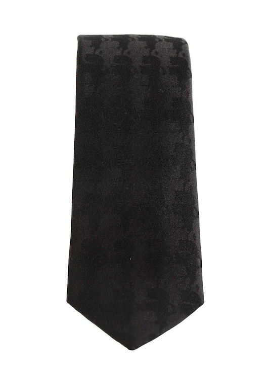 Karl Lagerfeld Ανδρική Γραβάτα σε Μαύρο Χρώμα