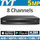 TVT TD-2108NS-HC-H Καταγραφικό DVR 8 Καναλιών