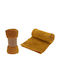 Koopman Koopman Fleece Couchdecke 125x150cm Ocker