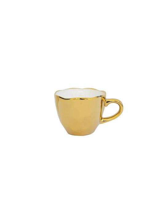 Urban Nature Culture Amsterdam Cup Espresso Porcelain Gold