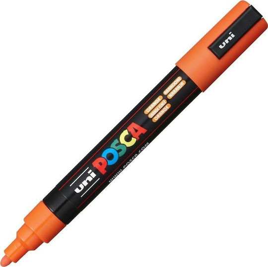 Uni-Ball Pc-5m Перманентен Маркер 2.5мм Orange