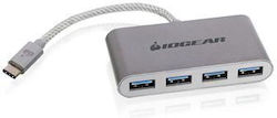 Iogear USB Hub 4 Θυρών (USB-C) GUH3C14 Iogear USB Hub 4 Θυρών (USB-C) GUH3C14