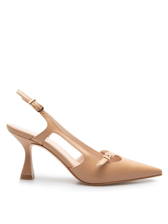 Labrini Beige Heels