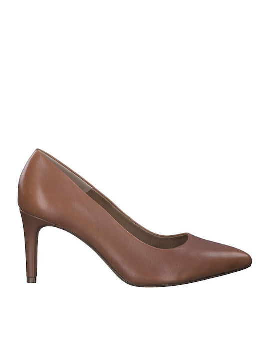 Leather Pink Heels