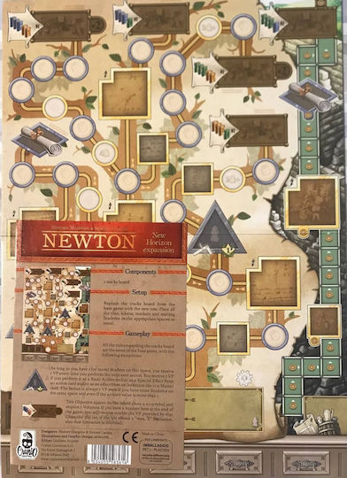 Game Expansion Newton New Horizon for 1-4 Players 14+ Years Old (EN) Cranio Creations