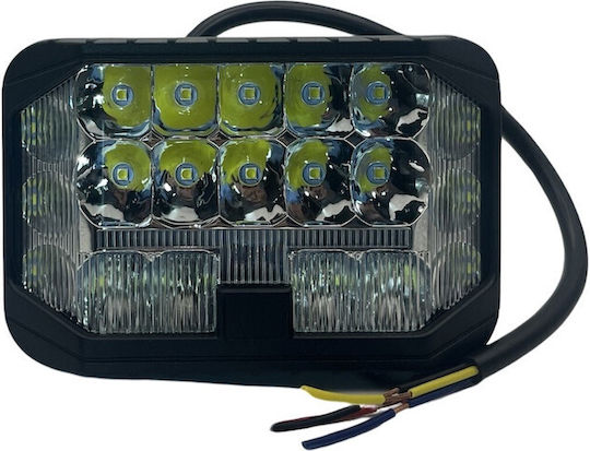 LED Jeep Wrangler / Cherokee Suzuki Jimny 12 / 24V 70W 13.97cm with White Lighting 1pcs