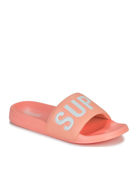 Superdry Slides Ροζ