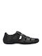 Herrensandalen in Schwarz Farbe