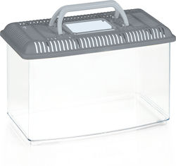 My Pets Solution Mypets Solutions Fish Aquarium Capacity 9lt with 33.5x19.5x21.5cm Gray