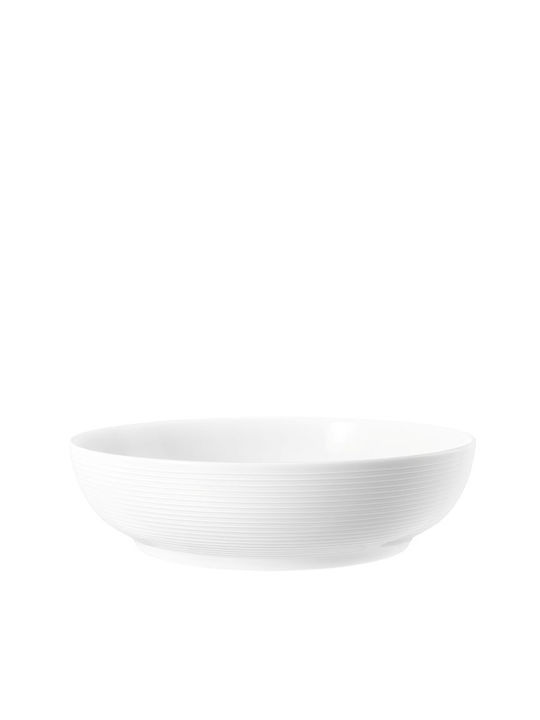 Espiel Blues Keramik Salad Bowl Weiß 25x25x6.9cm 2Stück