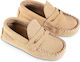Babywalker Babywalker Leather Moccasins Ivory