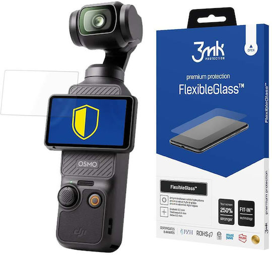 3MK Flexibleglass Action Camera with Screen Black