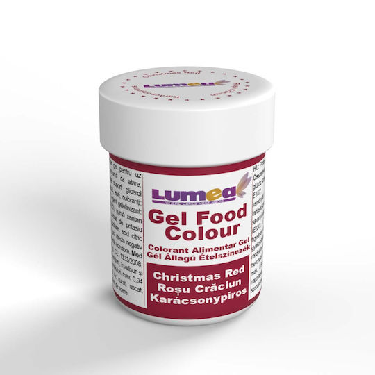 Lumea Lebensmittelfarbe in Gel-Form Rot 1Stück 30gr