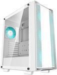 Deepcool CC560 v2 Gaming Midi Tower Computer Case with Window Panel White