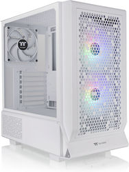 Thermaltake Ceres 330 TG ARGB Midi Tower Computer Case Snow