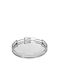 Espiel Metallic Round Decorative Tray with Mirror 38x38cm 4pcs