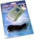Kartenleser USB 2.0 für / / / /C/o/m/p/a/c/t/F/l/a/s/h/ / / Silber