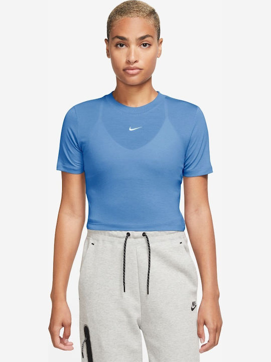 Nike Спортна Жена Аθληственная Поло Блуза Къс Р...
