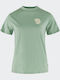 Fox Boxy Γυναικείο T-shirt LightGreen
