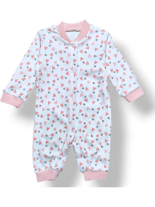 Babydom Baby Bodysuit Long-Sleeved Ecru