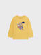 Mayoral Kids Blouse Long Sleeve Yellow