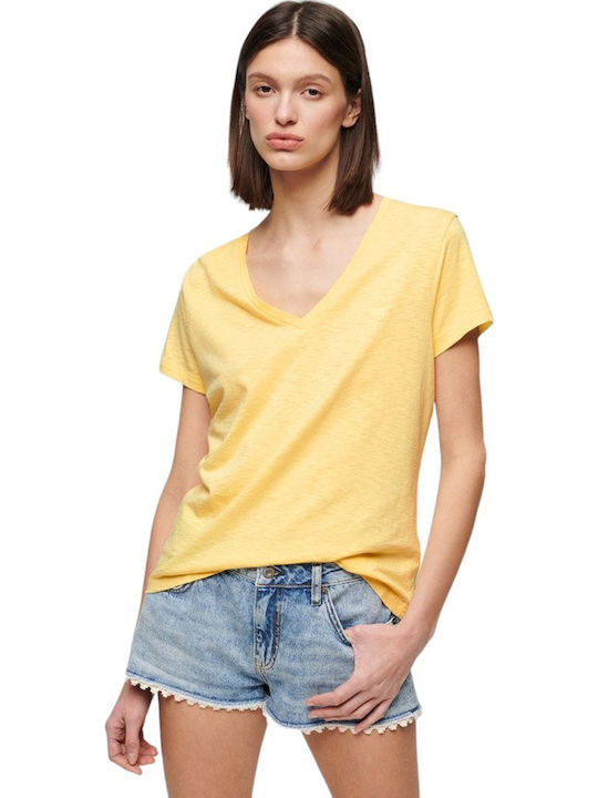 Superdry Women's Blouse Cotton Short Sleeve wit...
