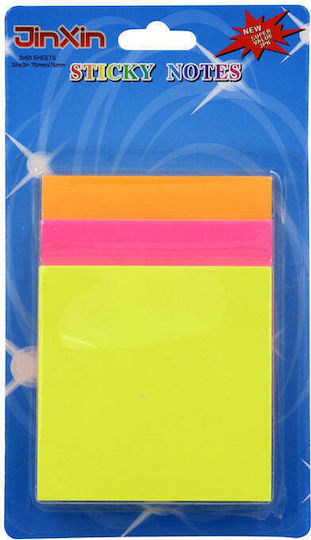Sticky Note Pads in Cube Set of 3pcs Jinxin